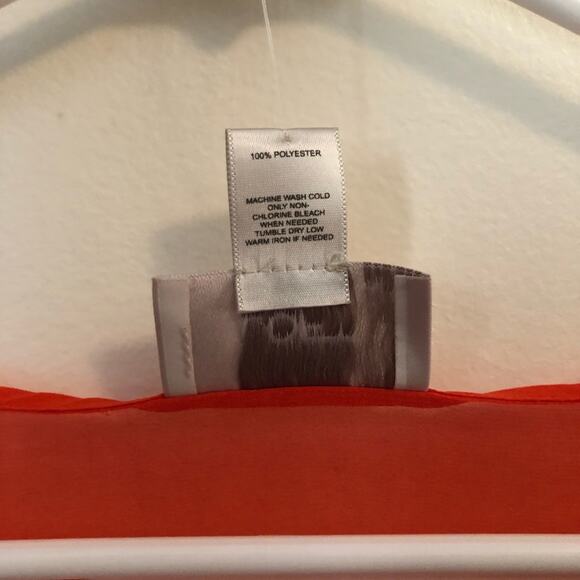 LOFT Petite Womens Striped Sheer Blouse - Picture 4 of 11